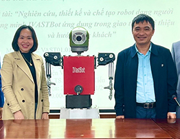Việt Nam chế tạo thành công robot thông minh dạng người