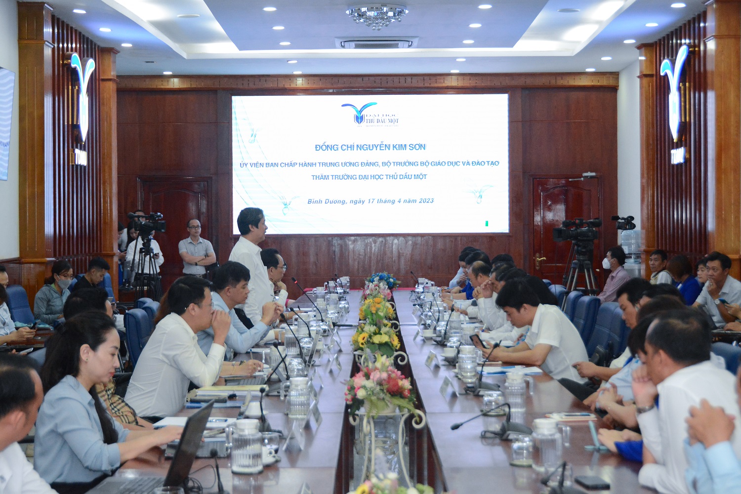 Trường ĐH Thủ Dầu Một cần tận dụng các cơ hội để phát triển nhanh và mạnh hơn