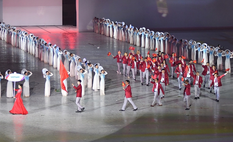 Đoàn thể thao Việt Nam dự SEA Games 32 với 1 003 thành viên