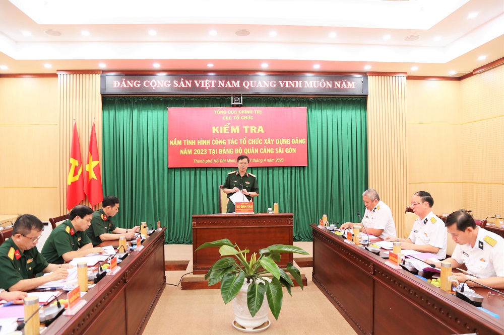 Đảng bộ Quân cảng Sài Gòn thực hiện tốt công tác tổ chức xây dựng Đảng