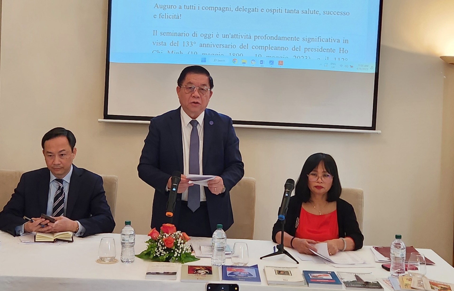 Hội thảo quốc tế về quá trình hoạt động của Chủ tịch Hồ Chí Minh tại Italia