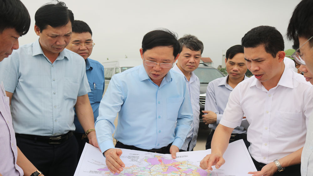 Tập trung giải phóng mặt bằng, phát triển theo hướng đô thị hóa