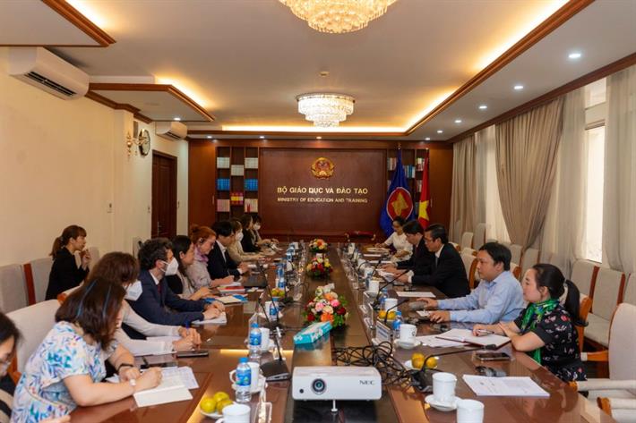 Thúc đẩy hợp tác quốc tế thực hiện mục tiêu Chiến lược Phát triển Giáo dục