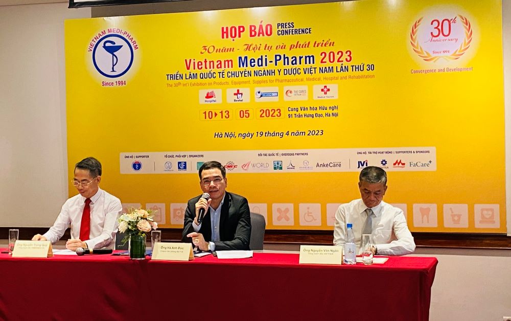 Hơn 350 đơn vị tham gia triển lãm quốc tế chuyên ngành y dược Việt Nam