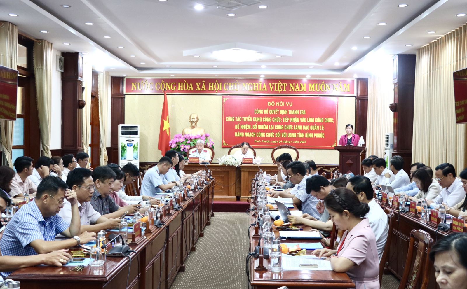 Bộ Nội vụ Các hành vi bị nghiêm cấm trong hoạt động thanh tra công vụ