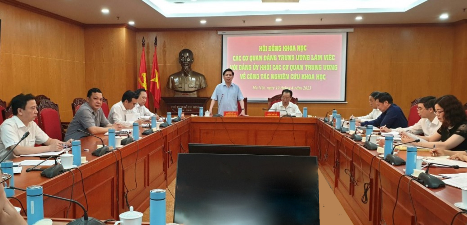 Nâng tầm đề tài, đề án nghiên cứu khoa học, xứng với vị trí Khối các cơ quan Trung ương