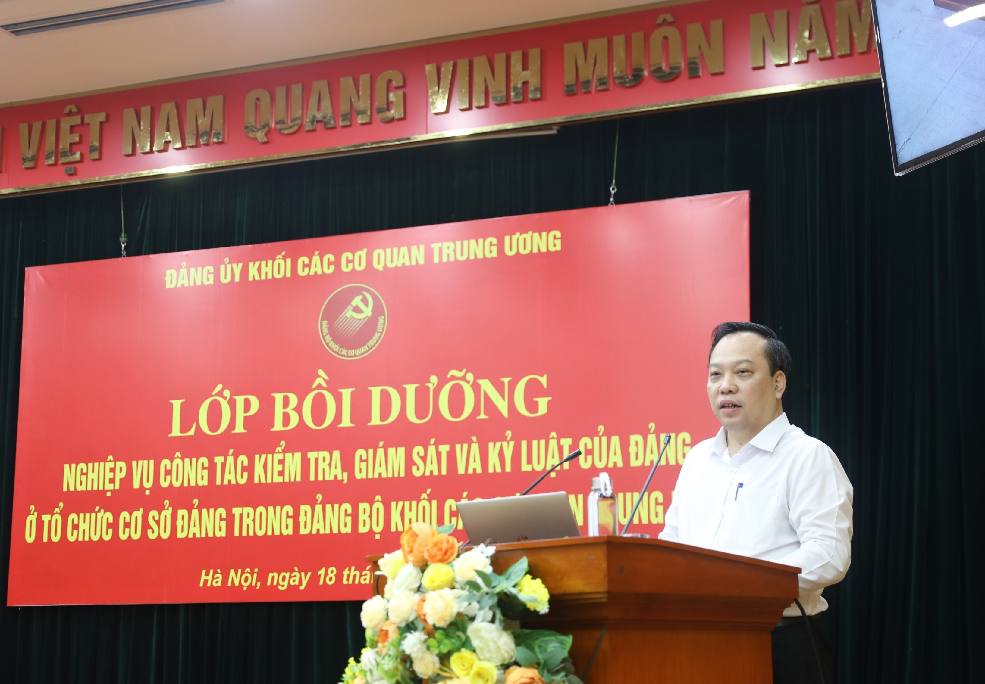 Bồi dưỡng nghiệp vụ công tác kiểm tra, giám sát cho cán bộ cơ quan Trung ương