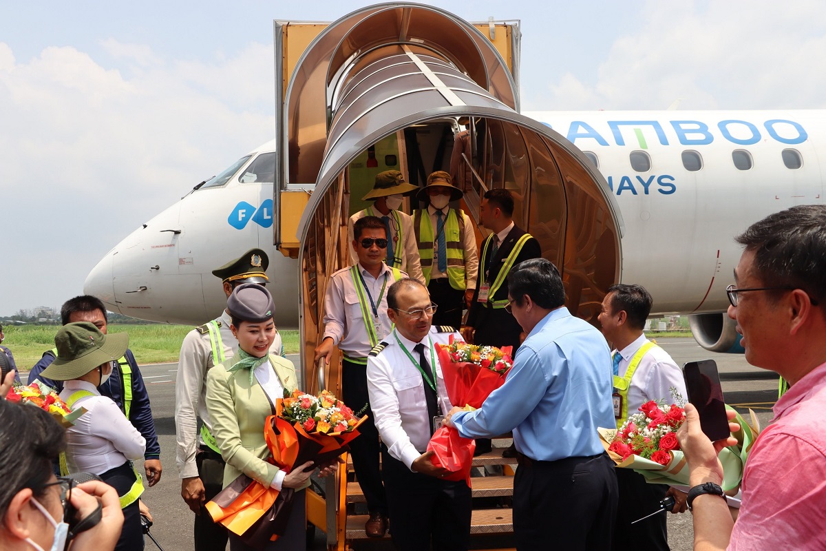 Bamboo Airways thực hiện thành công chuyến bay kỹ thuật tới Cà Mau