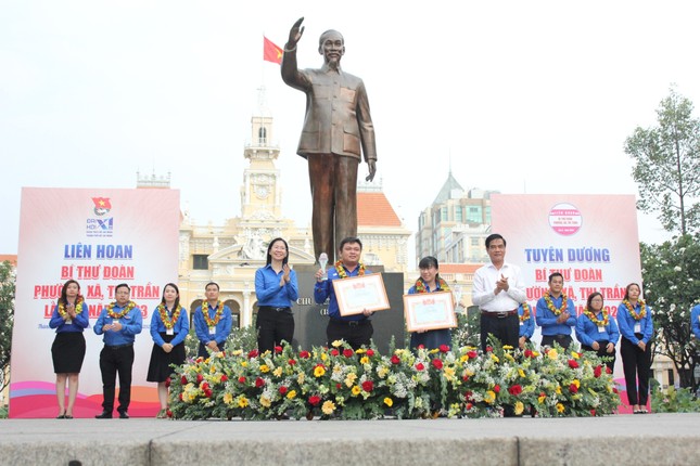 Thành đoàn TP Hồ Chí Minh Tuyên dương 52 Bí thư Đoàn phường, xã, thị trấn tiêu biểu năm 2023
