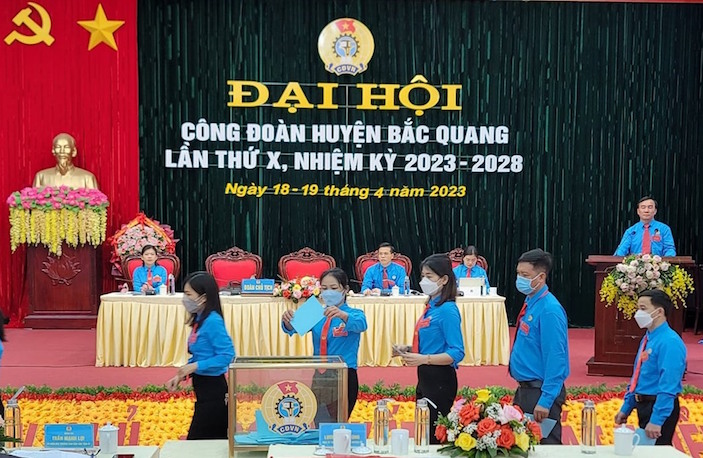 Gần 80 000 công đoàn cơ sở đã tổ chức đại hội