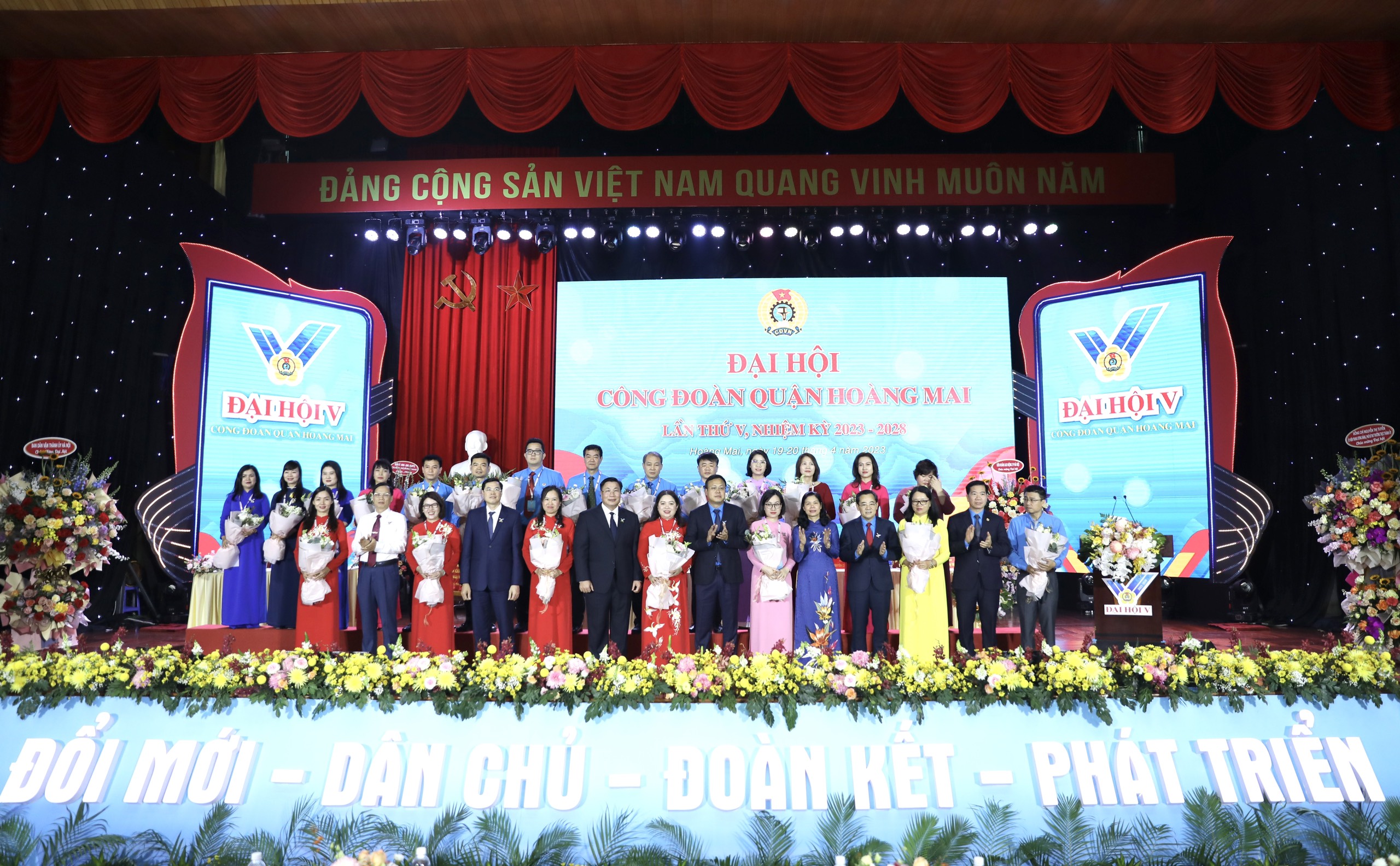 Hà Nội Tổ chức thành công đại hội công đoàn điểm nhiệm kỳ 2023-2028