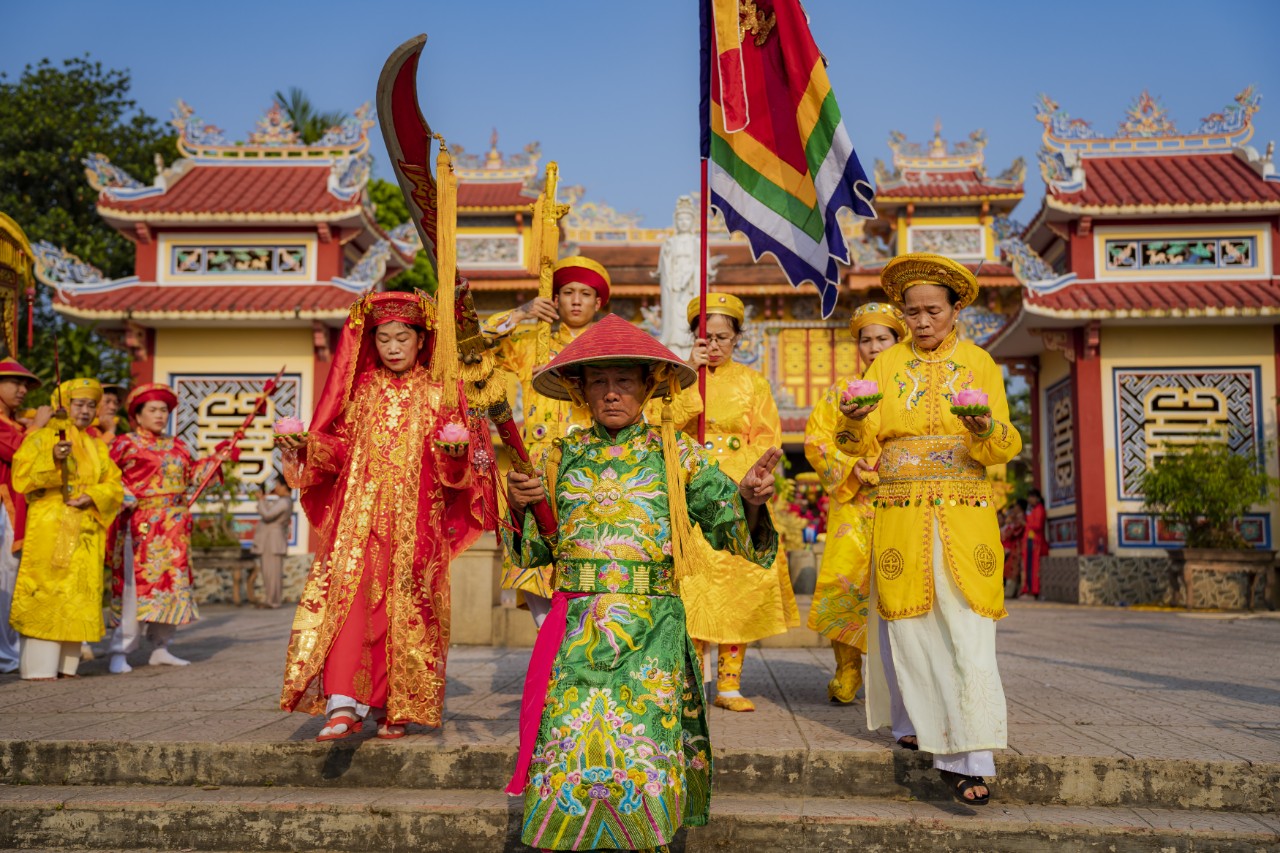 Thừa Thiên Huế Lễ hội điện Huệ Nam thu hút đông đảo du khách