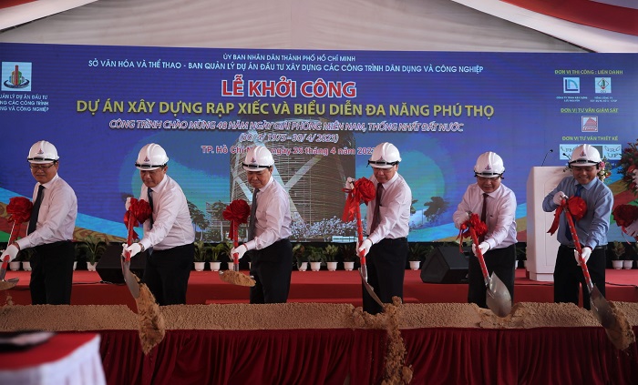 TP Hồ Chí Minh Khởi công dự án xây dựng Rạp xiếc và Biểu diễn đa năng Phú Thọ
