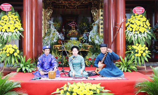 Hải Phòng Bảo tồn, phát huy nghệ thuật Ca trù