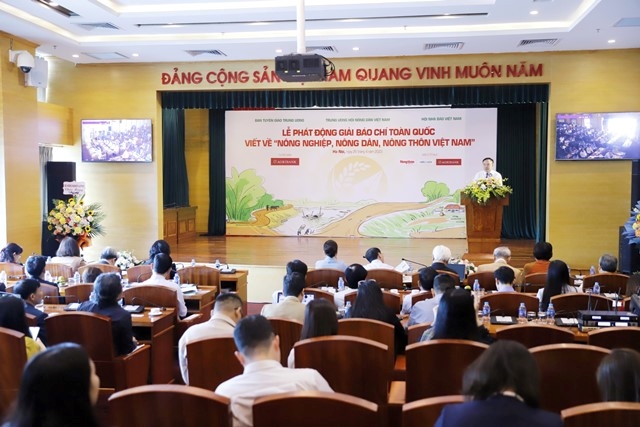 Phát động Giải báo chí toàn quốc về nông nghiệp, nông dân, nông thôn