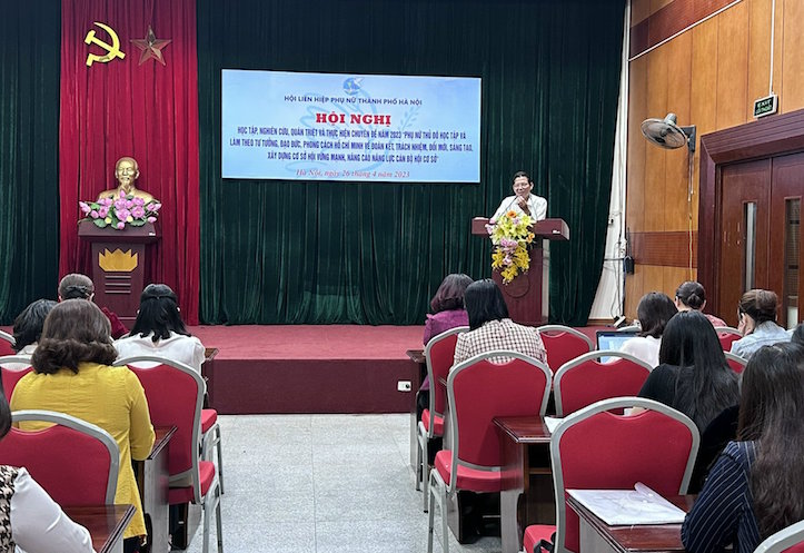 Đoàn kết, trách nhiệm, đổi mới, sáng tạo, xây dựng cơ sở Hội vững mạnh