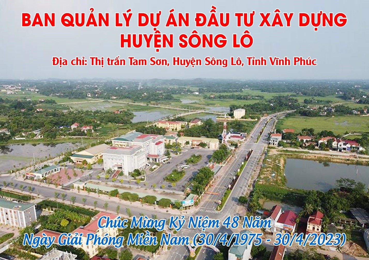 Huyện Sông Lô Vĩnh Phúc  Đảm bảo tiến độ và chất lượng các dự án