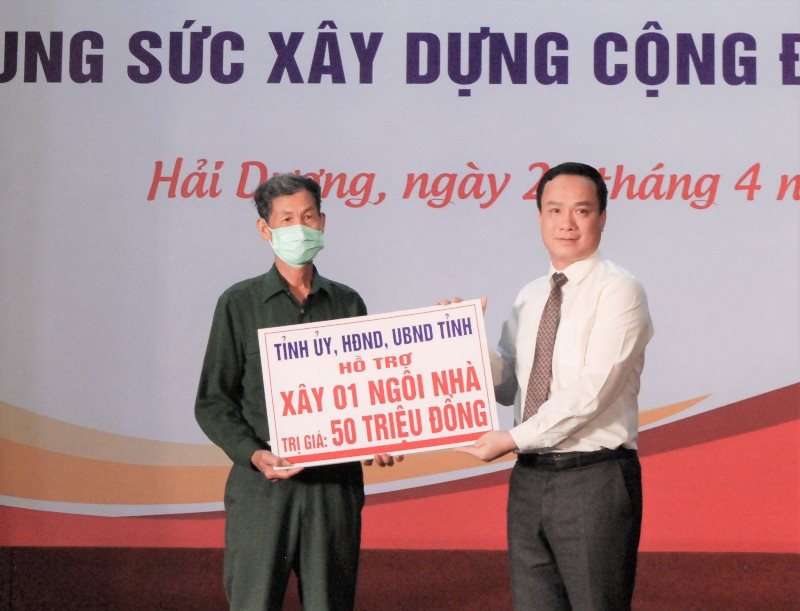 Hải Dương Phấn đấu vận động ít nhất 6,5 tỷ đồng để trợ giúp cho trên 1 600 địa chỉ nhân đạo