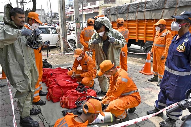 Vụ rò rỉ khí gas ở Ấn Độ Số người thiệt mạng tiếp tục tăng