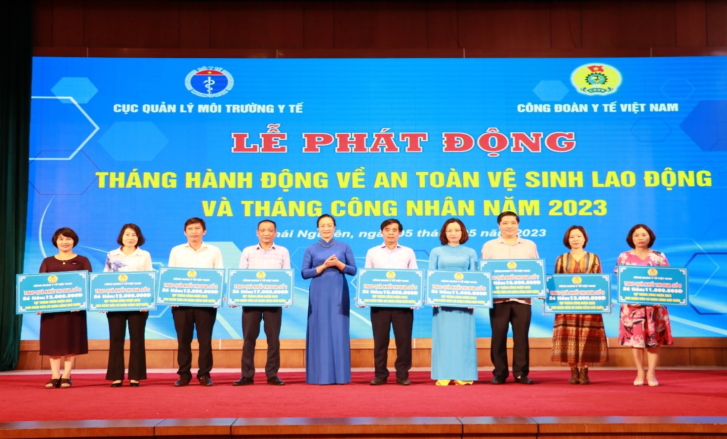 Phát động Tháng công nhân, Tháng hành động về an toàn vệ sinh lao động ngành Y tế