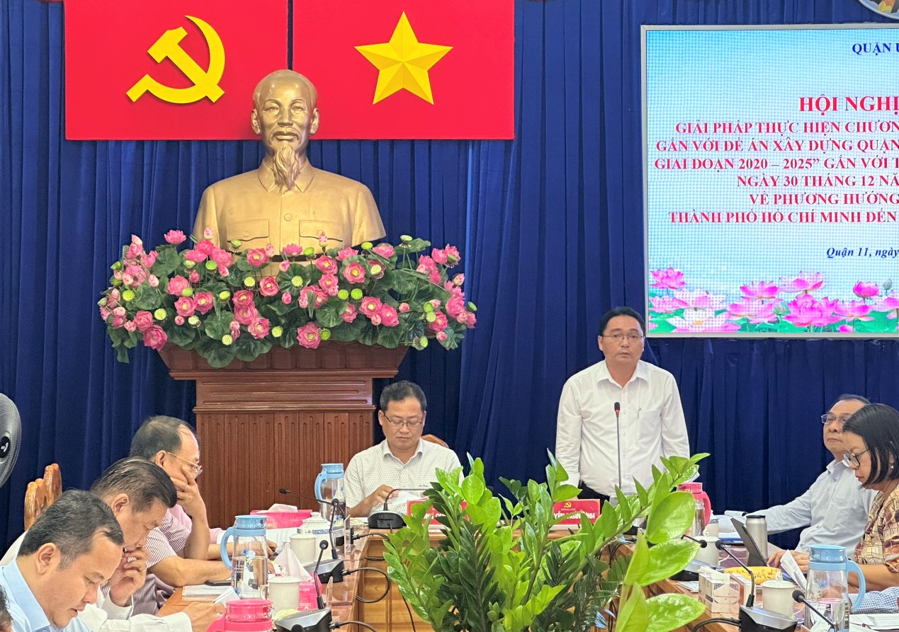 Đẩy mạnh cải cải hành chính gắn với xây dựng Quận 11 trở thành đô thị thông minh