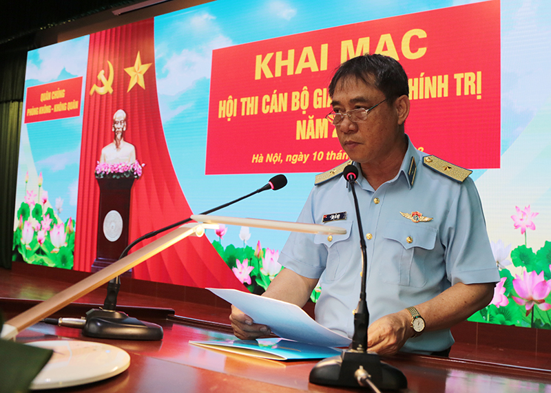 Khai mạc Hội thi Cán bộ giảng dạy chính trị năm 2023
