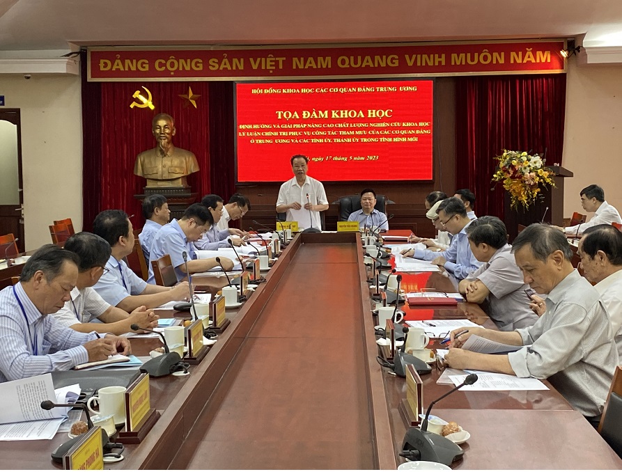 Nghiên cứu khoa học phục vụ tốt công tác tham mưu
