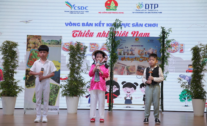 13 đội vào chung kết sân chơi “Thiếu nhi Việt Nam - Vươn ra thế giới”