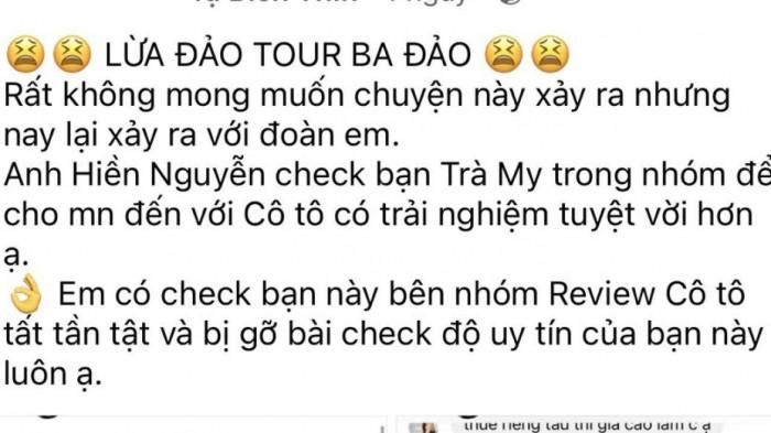 Cô Tô Quảng Ninh đang xác minh việc nhóm du khách tố bị lừa đảo