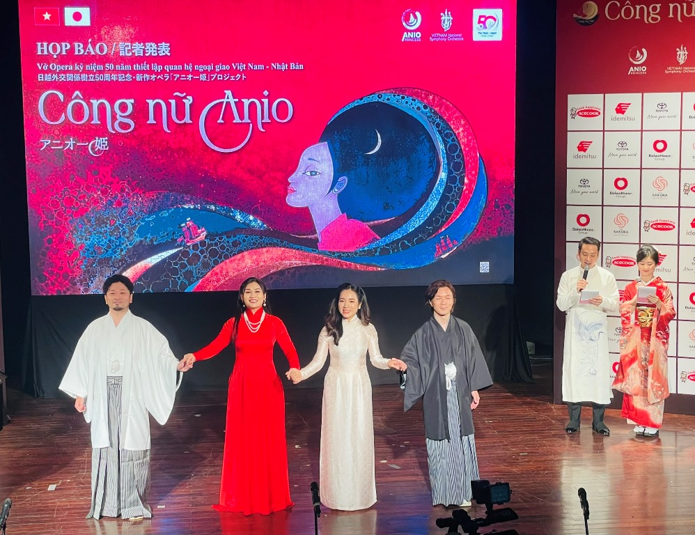 Công diễn vở opera Công nữ Anio vào tháng 9 2023