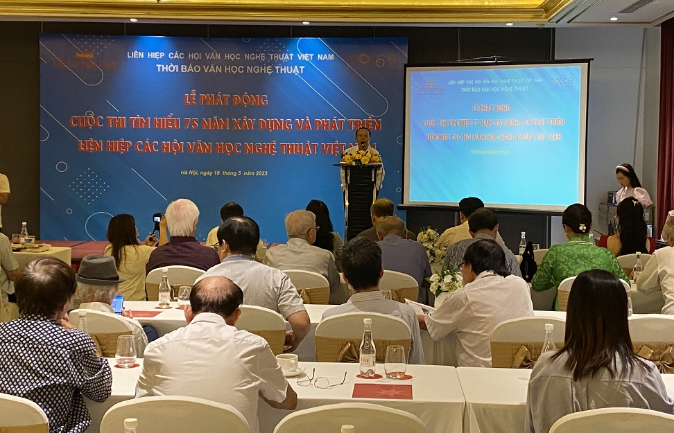 Thi tìm hiểu 75 năm xây dựng và phát triển Liên hiệp các Hội Văn học Nghệ thuật Việt Nam