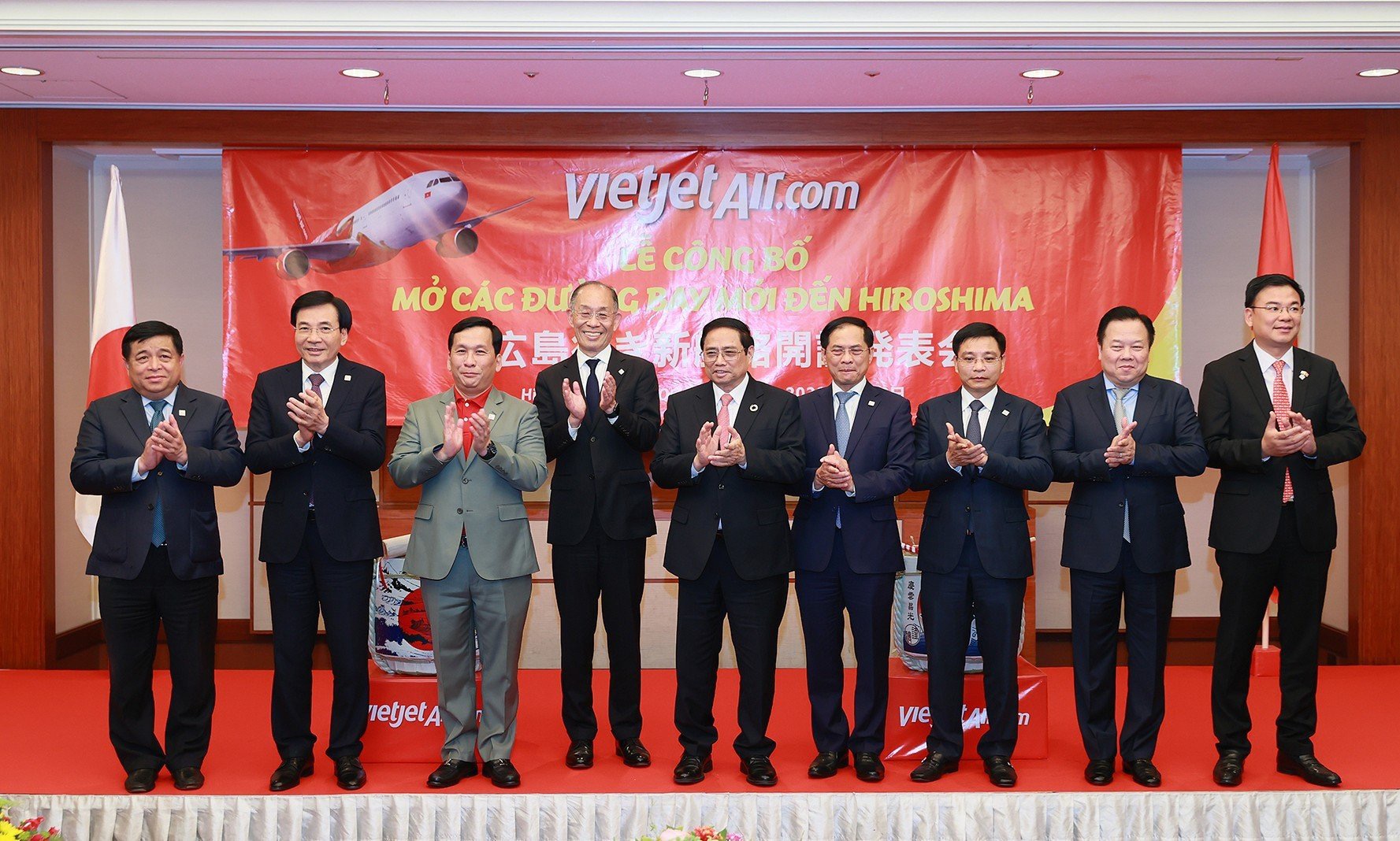 Vietjet Lần đầu có đường bay thẳng đến Hiroshima