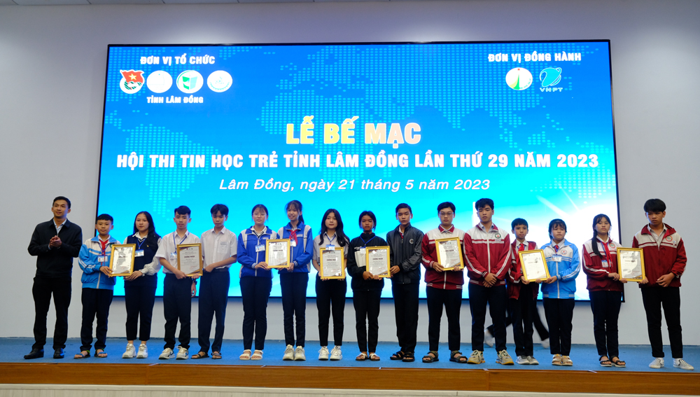 Hội thi Tin học trẻ tỉnh Lâm Đồng lần thứ 29 năm 2023