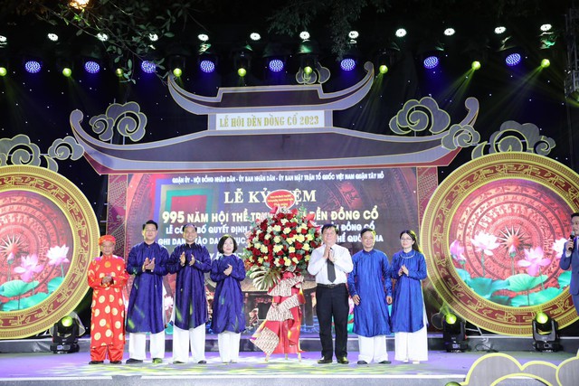 Hội thề Trung hiếu Đền Đồng Cổ ghi danh Di sản văn hóa phi vật thể quốc gia