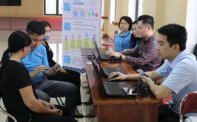 Yên Bái Triển khai hiệu quả đăng ký, cài đặt và sử dụng ứng dụng VssID