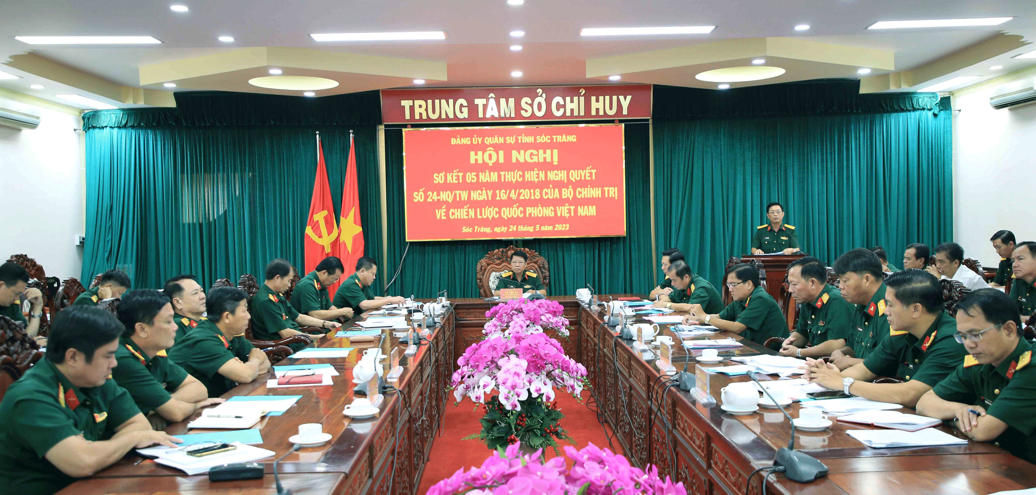 Sóc Trăng Sơ kết 5 năm thực hiện nghị quyết về Chiến lược quốc phòng Việt Nam