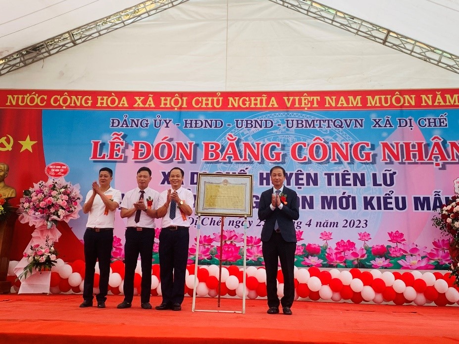 Dị Chế - Xã nông thôn mới kiểu mẫu