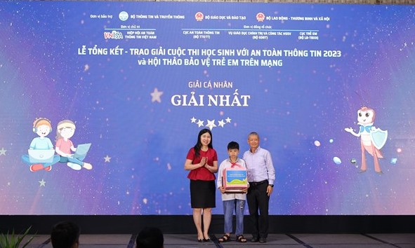 Học sinh Quảng Bình, Lạng Sơn đạt giải Nhất cuộc thi kiến thức an toàn thông tin