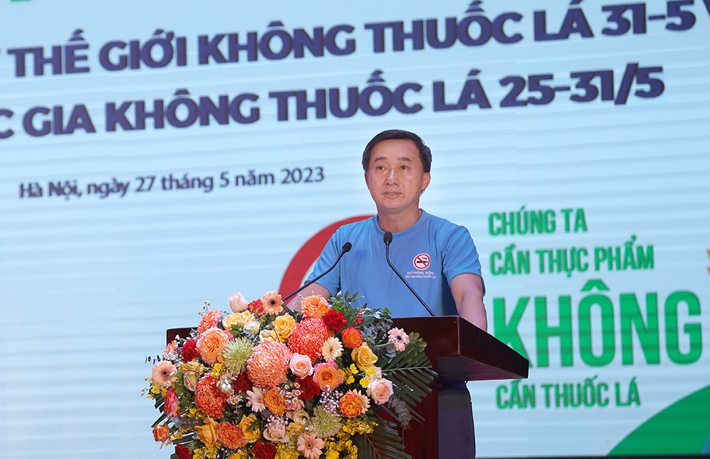 “Nói Không với thuốc lá điện tử và thuốc lá nung nóng để bảo vệ thế hệ trẻ”
