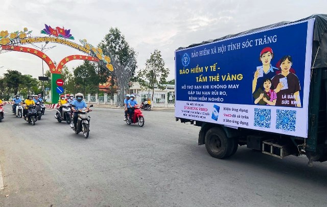 Sóc Trăng Đẩy mạnh truyền thông, vận động người dân tham gia BHTN, BHYT