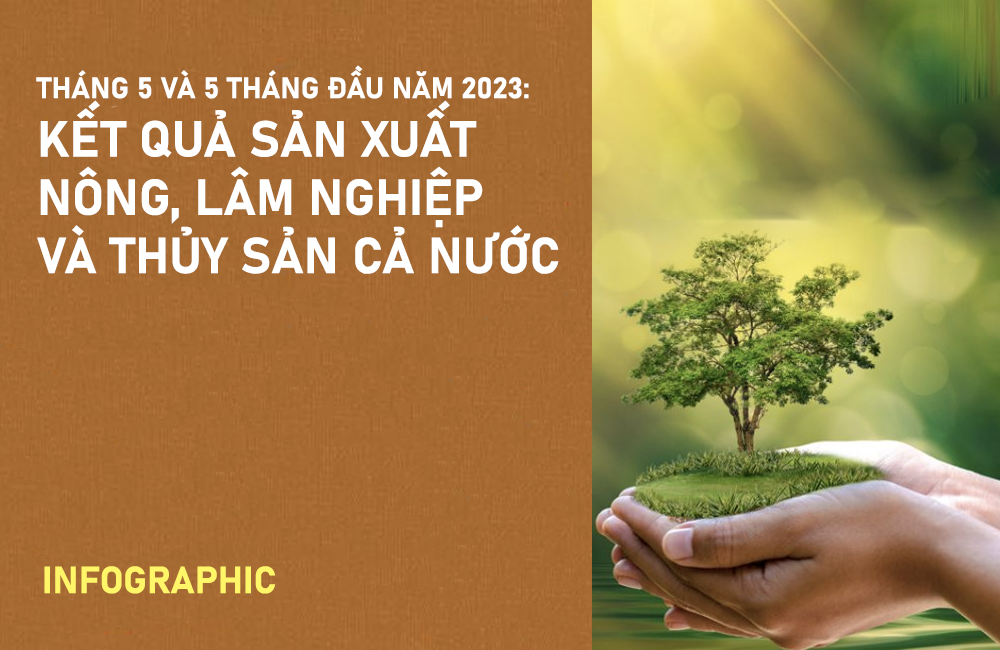 Kết quả sản xuất nông, lâm nghiệp và thủy sản tháng 5 và 5 tháng đầu năm 2023