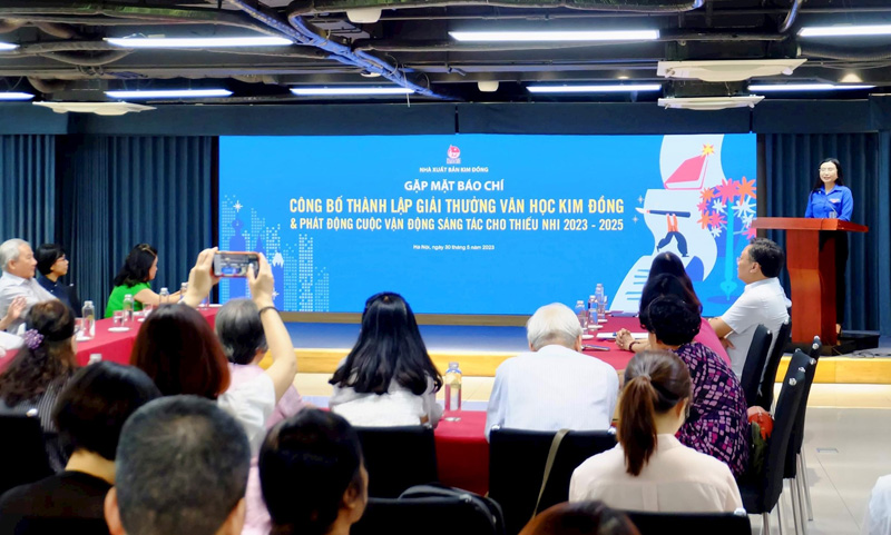 Công bố Giải thưởng Văn học Kim Đồng