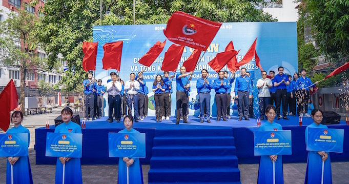 Tuổi trẻ Thủ đô ra quân chiến dịch Thanh niên tình nguyện hè 2023