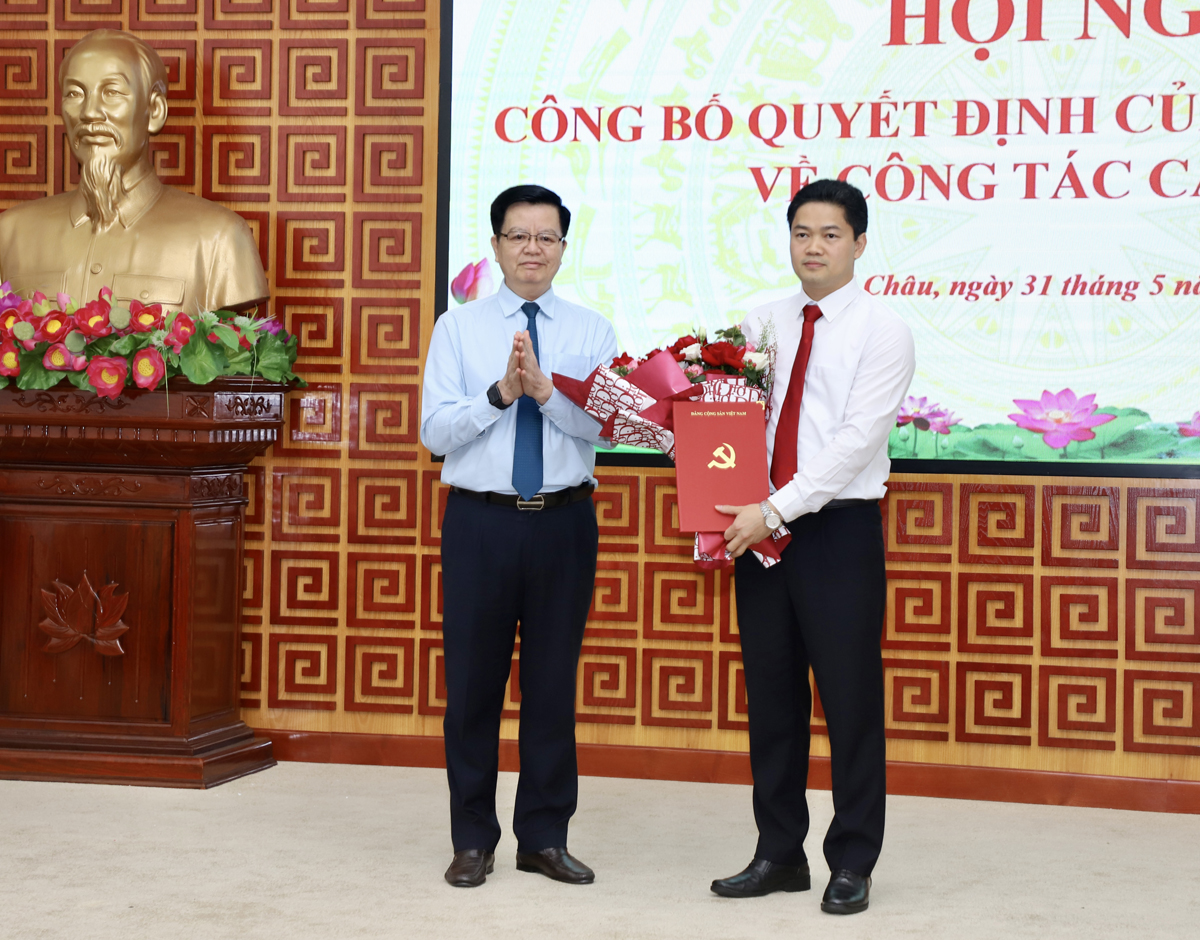 Đồng chí Vũ Mạnh Hà giữ chức Phó Bí thư Tỉnh ủy Lai Châu