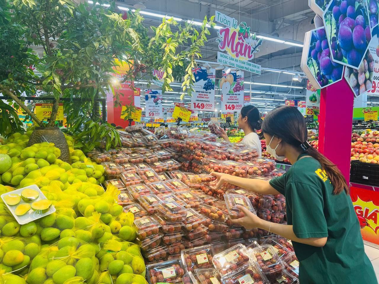 Khai mạc Tuần lễ Mận và nông sản an toàn tỉnh Sơn La và các tỉnh, thành phố