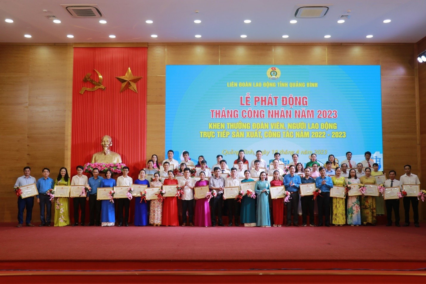Liên đoàn Lao động tỉnh Quảng Bình Kết nối công nhân, xây dựng tổ chức