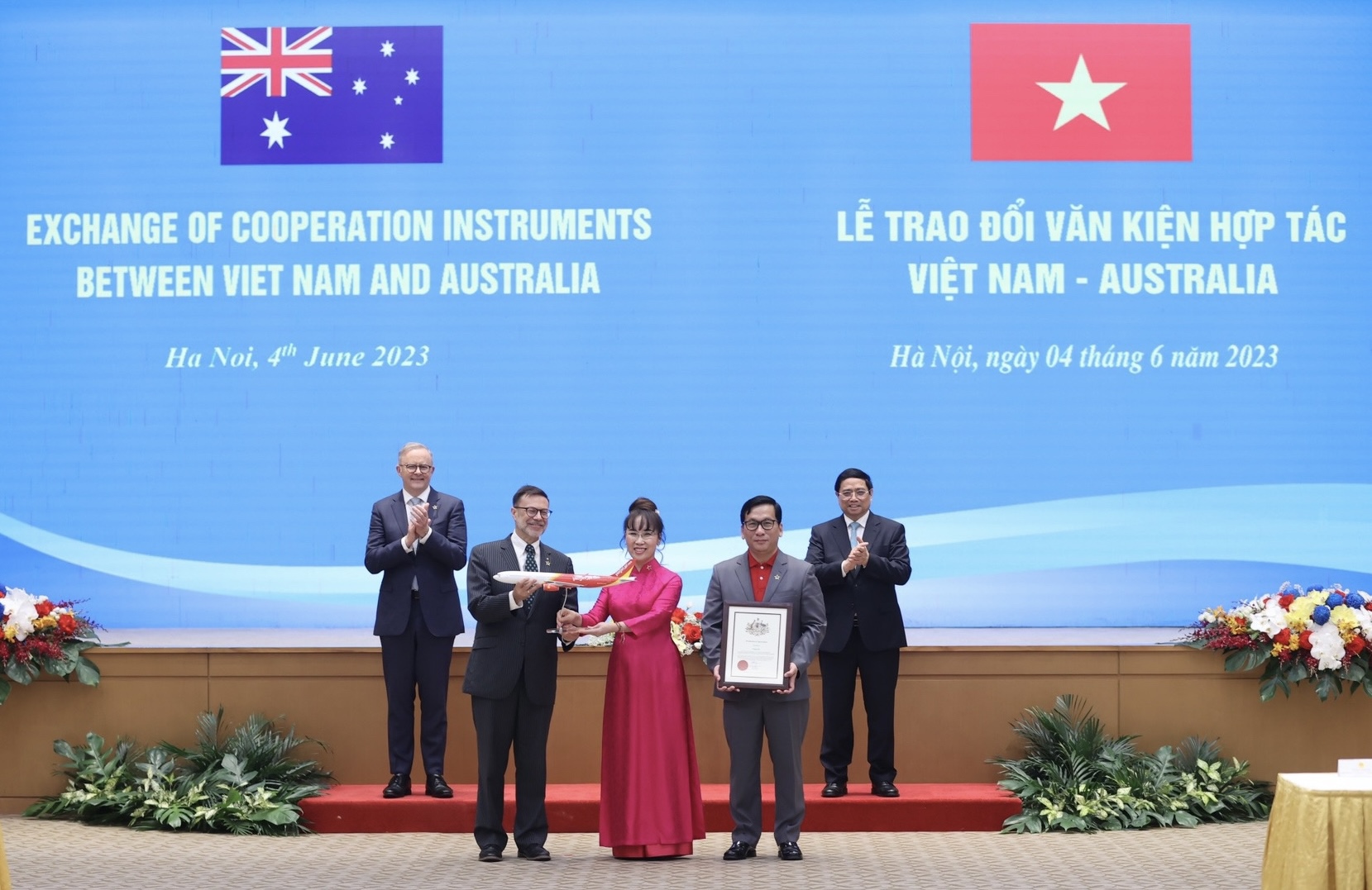 Lễ công bố đường bay thẳng thành phố Hồ Chí Minh – Brisbane của Vietjet