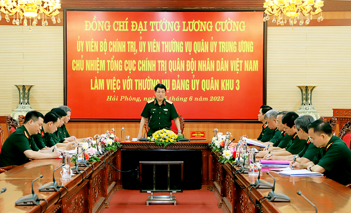Đảng ủy Quân khu 3 hoàn thành tốt nhiệm vụ 6 tháng đầu năm