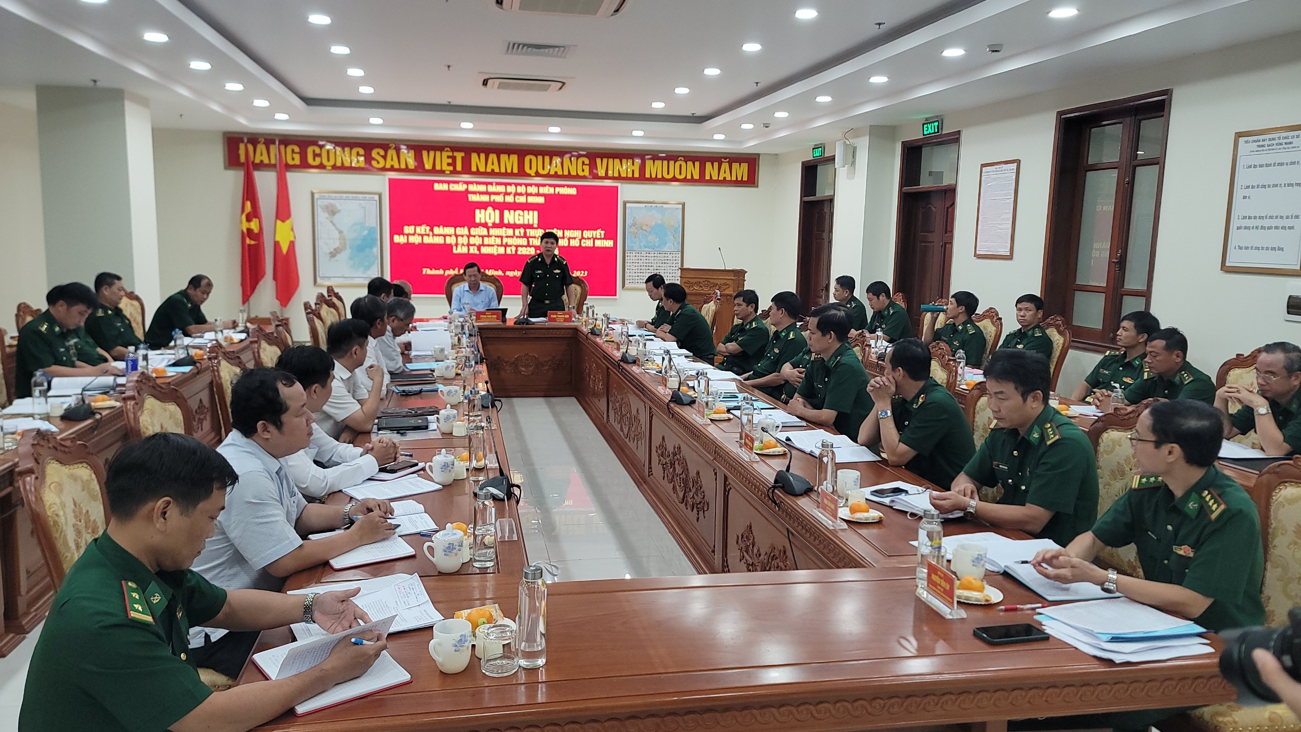 Xây dựng bộ đội Biên phòng Thành phố chính quy, tinh nhuệ