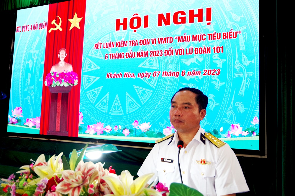 Lữ đoàn 101 hoàn thành tốt nhiệm vụ 6 tháng đầu năm